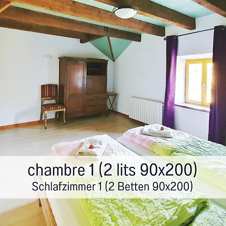Chez Louna - Grand Lägenhet Aumontzey
